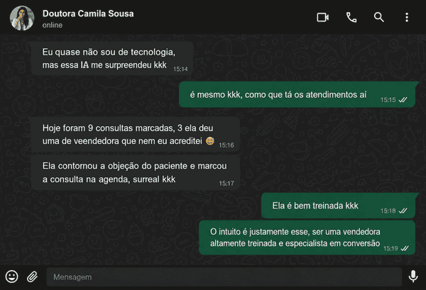 Doutora Camila Sousa - Dentista